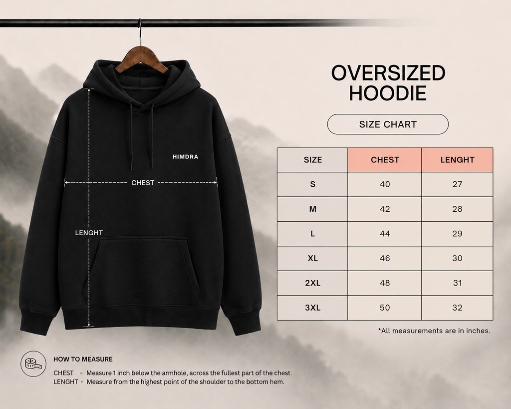 Above The Noise Oversized Hoodie