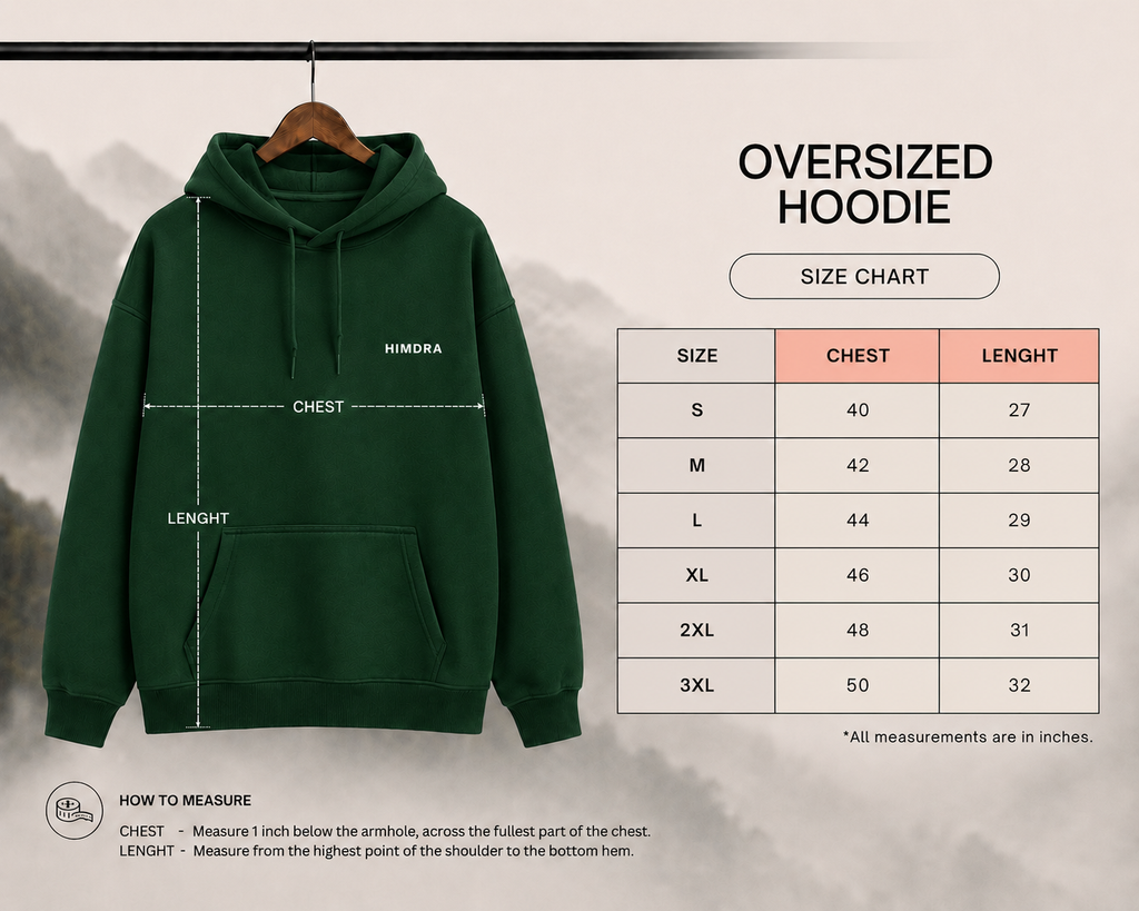 Above The Noise Oversized Hoodie