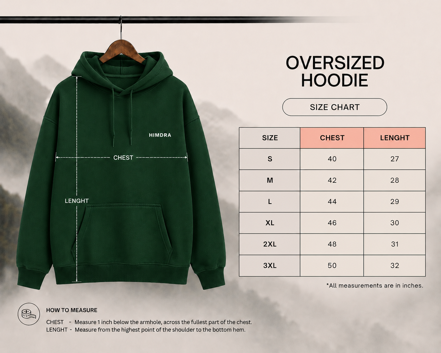 Above The Noise Oversized Hoodie