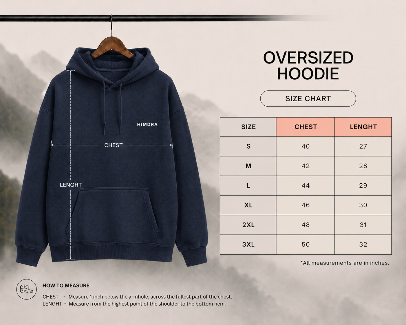Above The Noise Oversized Hoodie